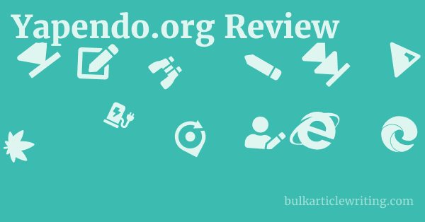 Yapendo.org Review 1 by Partners