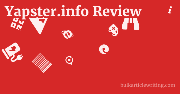Yapster.info Review 1 by
