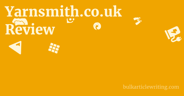 Yarnsmith.co.uk Review 1 by