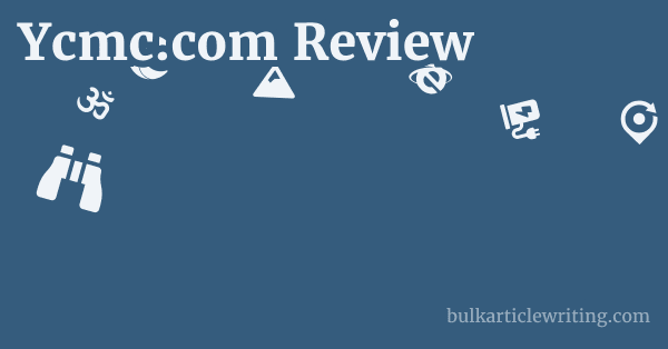 Ycmc.com Review 1 by