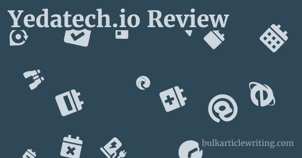 Yedatech.io Review 1 by