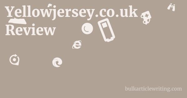 Yellowjersey.co.uk Review 1 by Partners