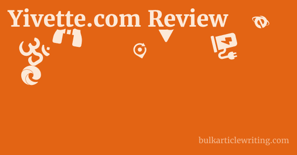 Yivette.com Review 1 by