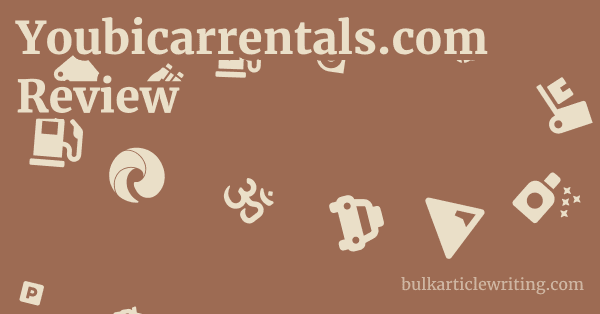 Youbicarrentals.com Review 1 by