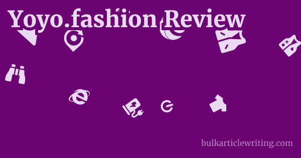 Yoyo.fashion Review 1 by