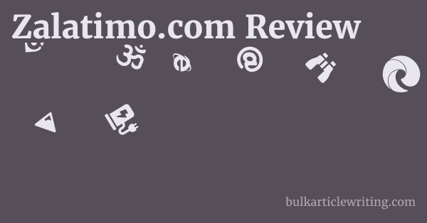 Zalatimo.com Review 1 by