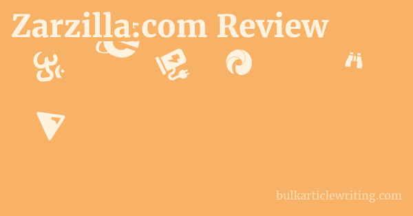Zarzilla.com Review 1 by