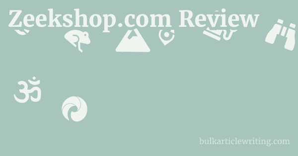 Zeekshop.com Review 1 by