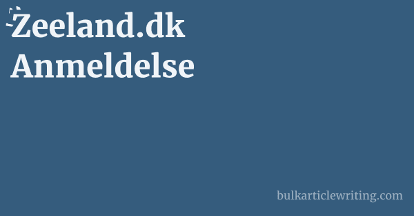 Zeeland.dk Anmeldelse 1 by