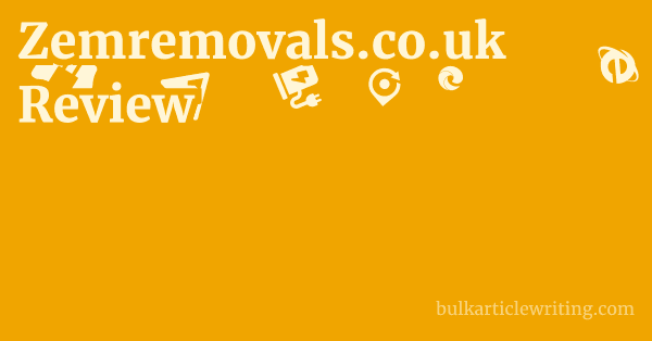 Zemremovals.co.uk Review 1 by Partners