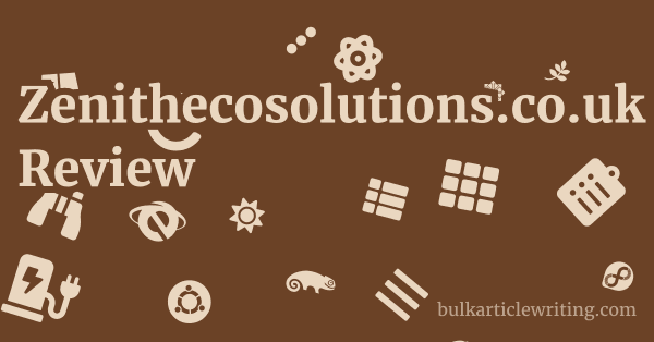 Zenithecosolutions.co.uk Review 1 by