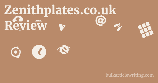 Zenithplates.co.uk Review 1 by