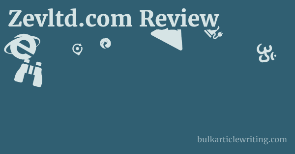 Zevltd.com Review 1 by Partners
