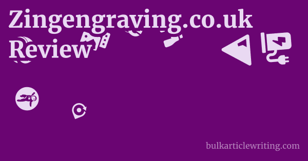 Zingengraving.co.uk Review 1 by