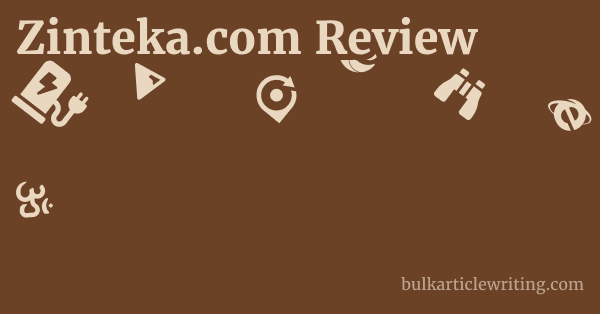 Zinteka.com Review 1 by Partners