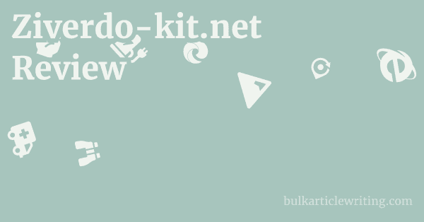 Ziverdo-kit.net Review 1 by