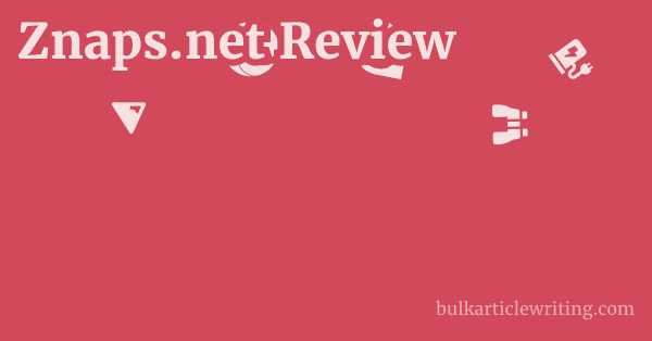 Znaps.net Review 1 by