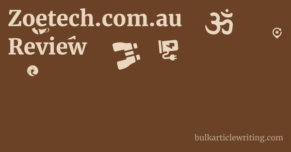 Zoetech.com.au Review 1 by Partners