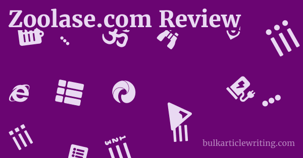 Zoolase.com Review 1 by