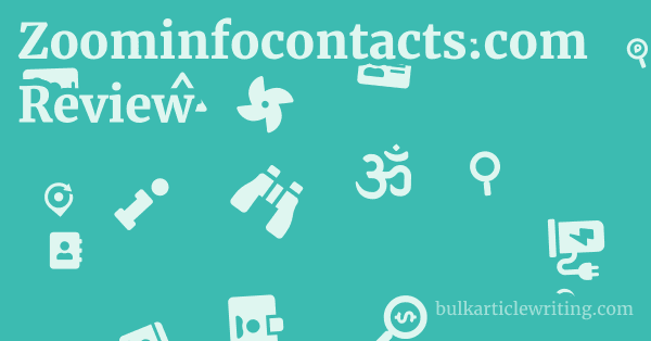 Zoominfocontacts.com Review 1 by
