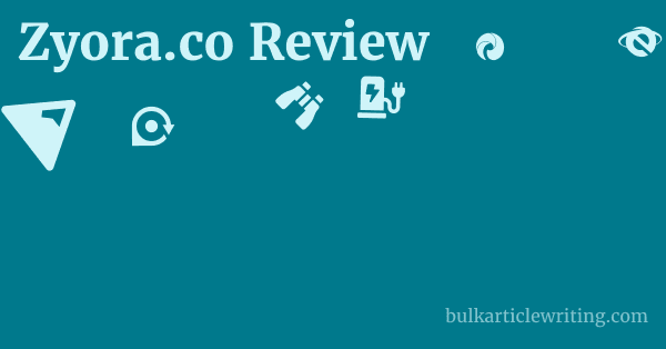Zyora.co Review 1 by