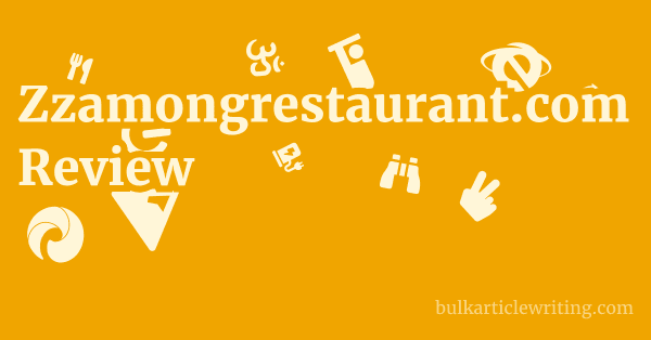 Zzamongrestaurant.com Review 1 by